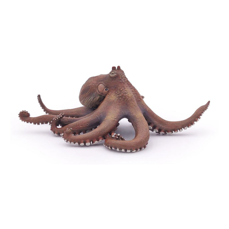 PAPO Marine Life Octopus Toy Figure, Three Years or Above, Brown