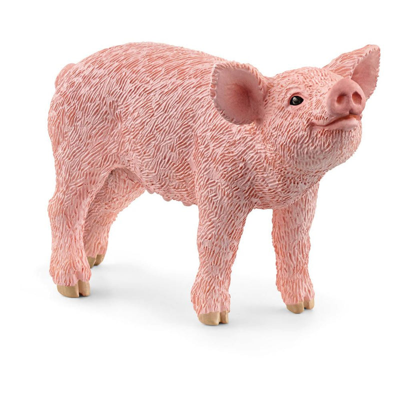 SCHLEICH Farm World Piglet Toy Figure, 3 to 8 Years, Pink