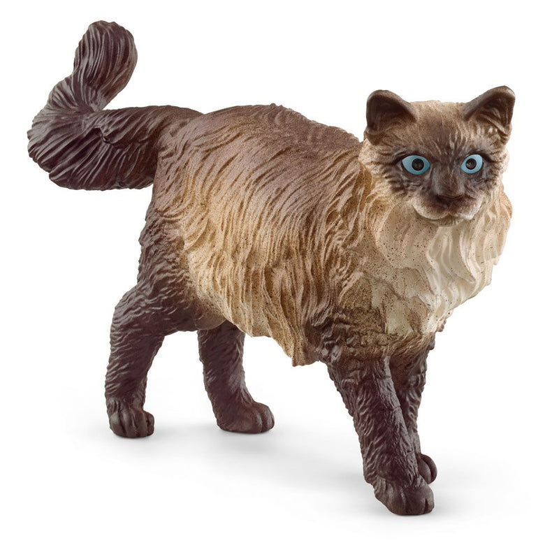 SCHLEICH Farm World Ragdoll Cat Toy Figure, 3 to 8 Years, Multi-colour