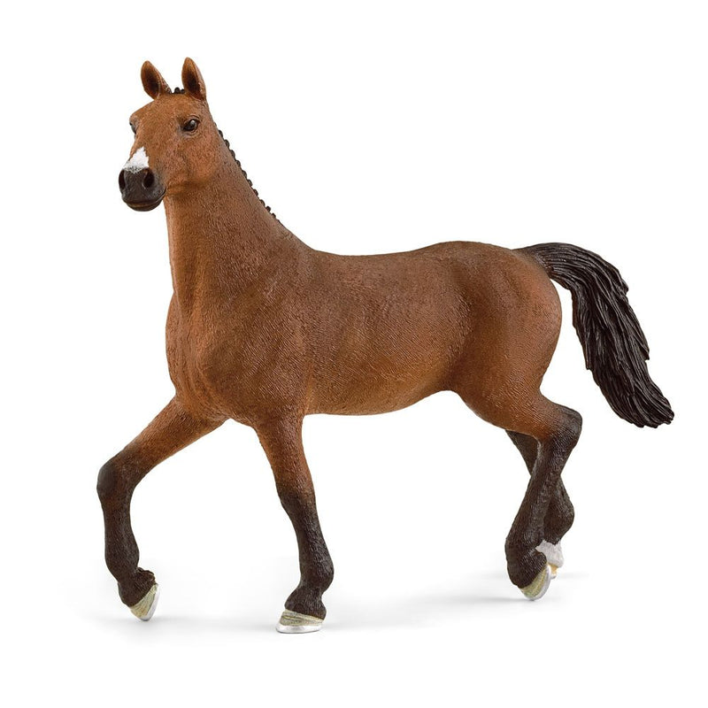 SCHLEICH Horse Club Oldenburger Mare Toy Figure, 5 to 12 Years, Brown