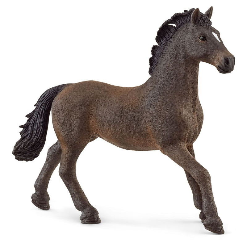 SCHLEICH Horse Club Oldenburger Stallion Toy Figure, 5 to 12 Years, Brown