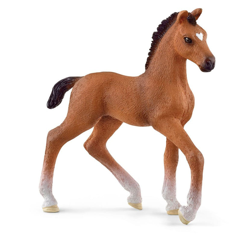SCHLEICH Horse Club Oldenburger Foal  Toy Figure, 5 to 12 Years, Tan