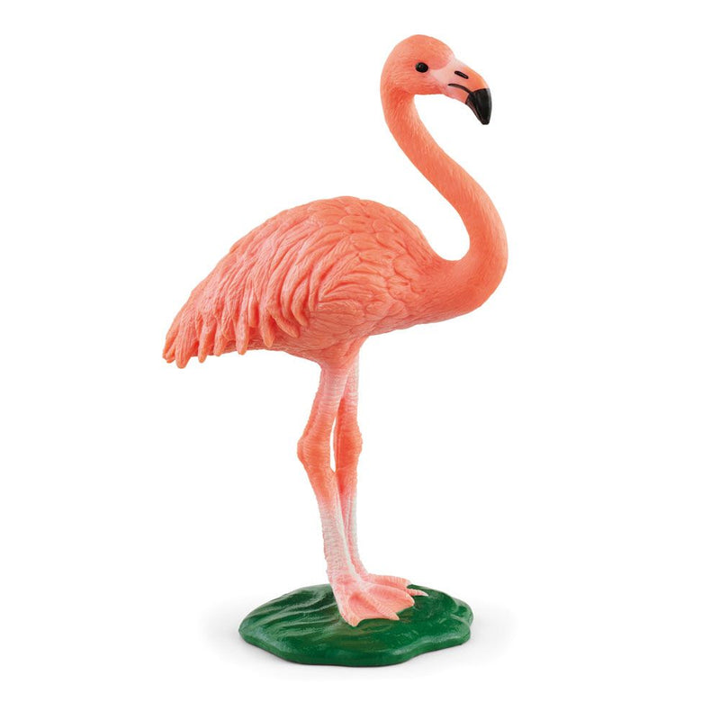 SCHLEICH Wild Life Flamingo  Toy Figure, 3 to 8 Years, Pink