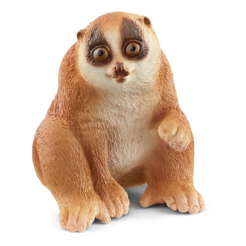 SCHLEICH Wild Life Slow Loris Toy Figure, 3 to 8 Years, Tan