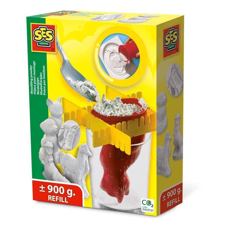 SES CREATIVE Moulding Powder Refill for Casting and Painting, 5 Years or Above