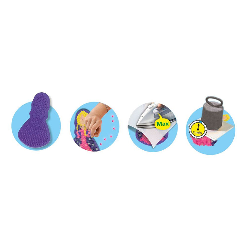 SES CREATIVE Princesses Iron-on Beads Mosaic Set, 5 Years or Above