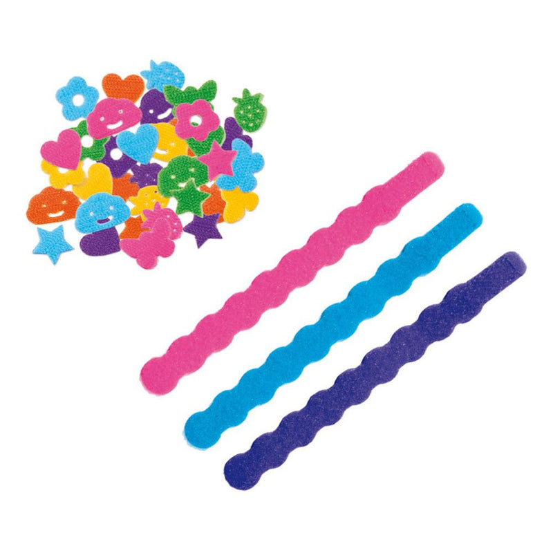 SES CREATIVE Velcro Bracelets Set, 3 to 6 Years