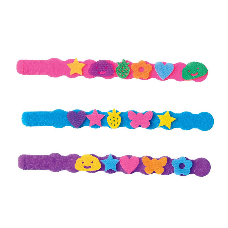SES CREATIVE Velcro Bracelets Set, 3 to 6 Years
