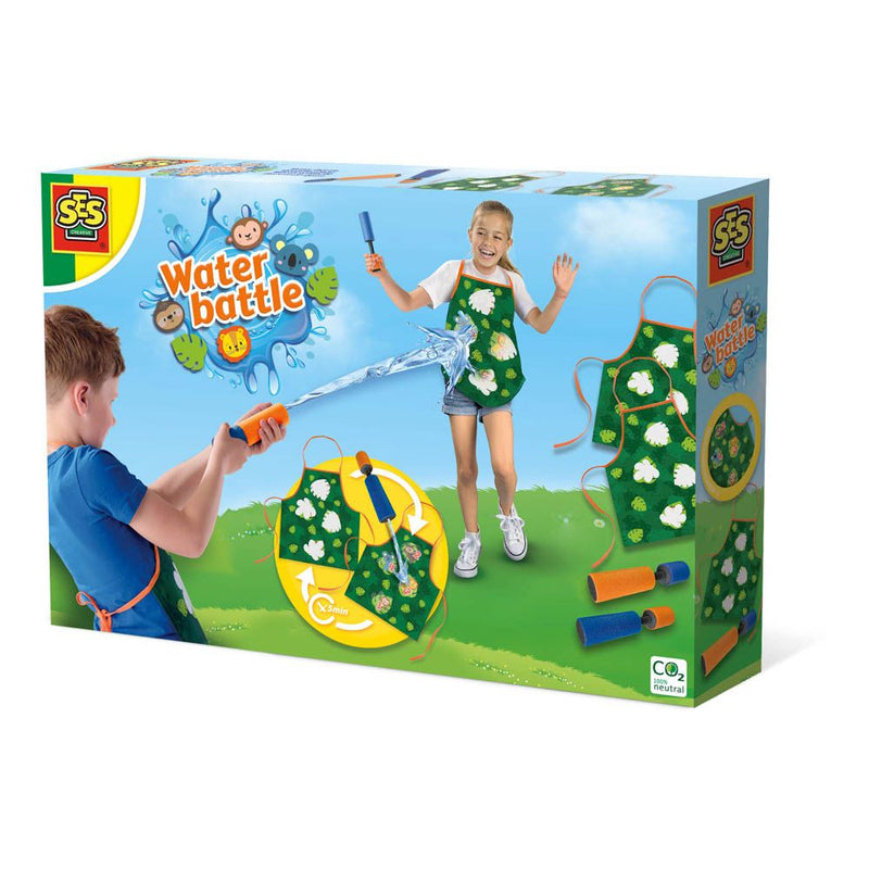SES CREATIVE Children's Hidden Animals Water Battle Water Guns, 5 Years and Above