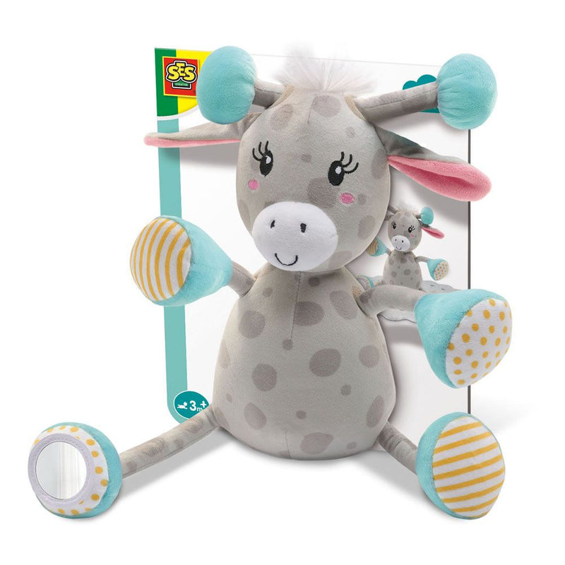 SES CREATIVE Tiny Talents Sally Sensory Giraffe , 3 Months and Above