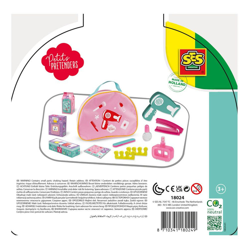 SES CREATIVE Petits Pretenders Beauty Case Playset, 3 Years and Above