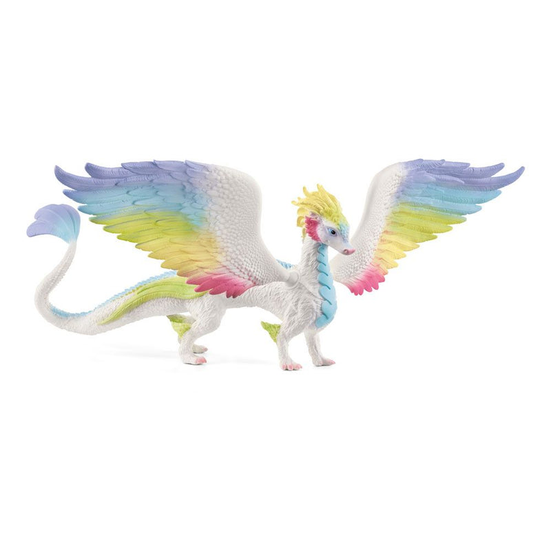 SCHLEICH Bayala Rainbow Dragon Toy Figure, 5 to 12 Years, Multi-colour