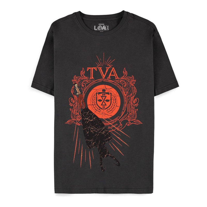 MARVEL COMICS Loki Time Variance Authority Logo T-Shirt