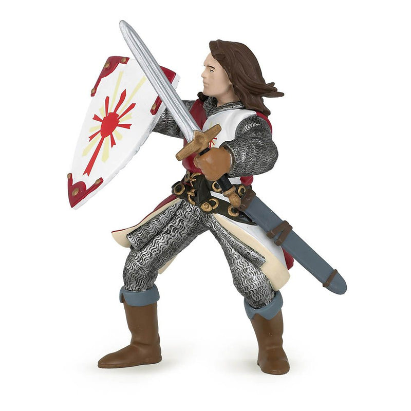 PAPO Fantasy World Red Lancelot Toy Figure, Three Years or Above, Multi-colour