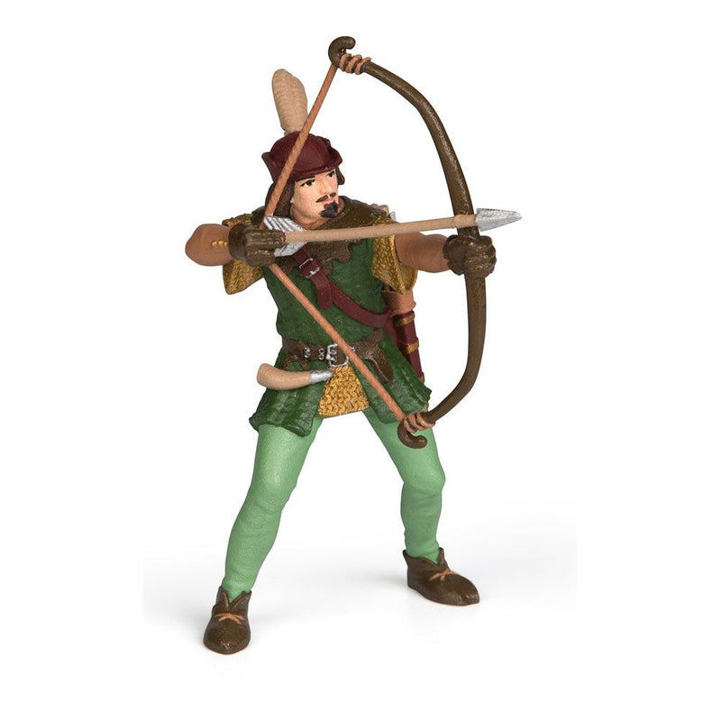 PAPO Fantasy World Standing Robin Hood Toy Figure, Three Years or Above, Multi-colour