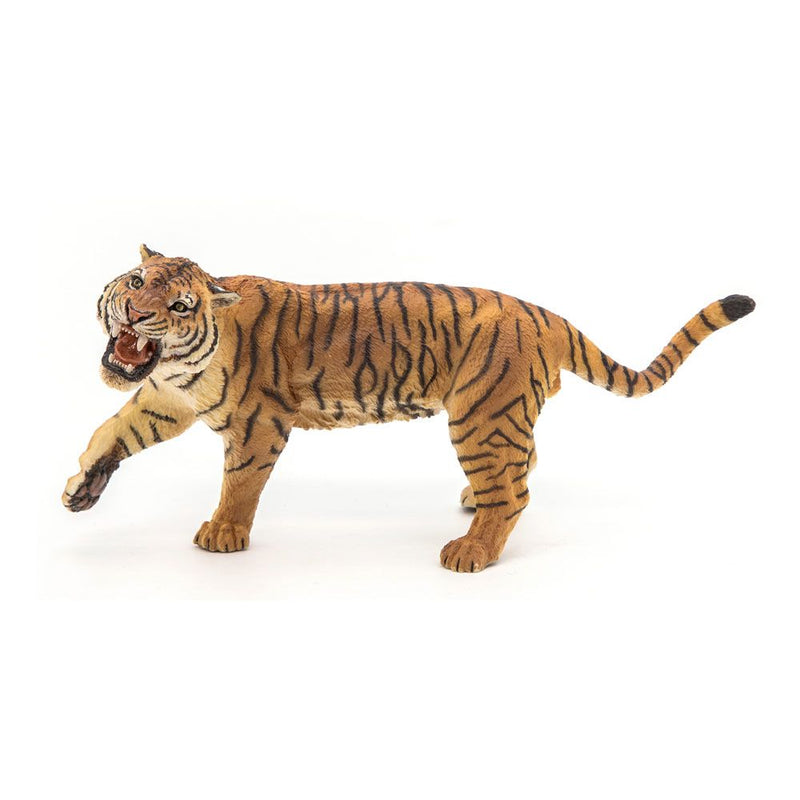 PAPO Wild Animal Kingdom Roaring Tiger Toy Figure, Three Years or Above, Multi-colour