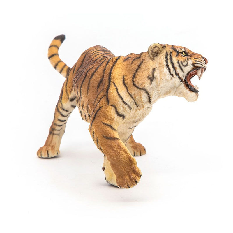 PAPO Wild Animal Kingdom Roaring Tiger Toy Figure, Three Years or Above, Multi-colour