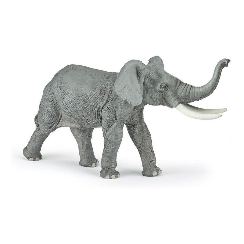 PAPO Wild Animal Kingdom Elephant Toy Figure, Three Years or Above, Grey