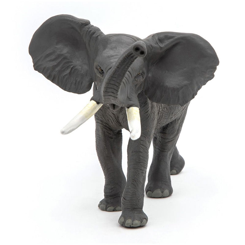 PAPO Wild Animal Kingdom Elephant Toy Figure, Three Years or Above, Grey