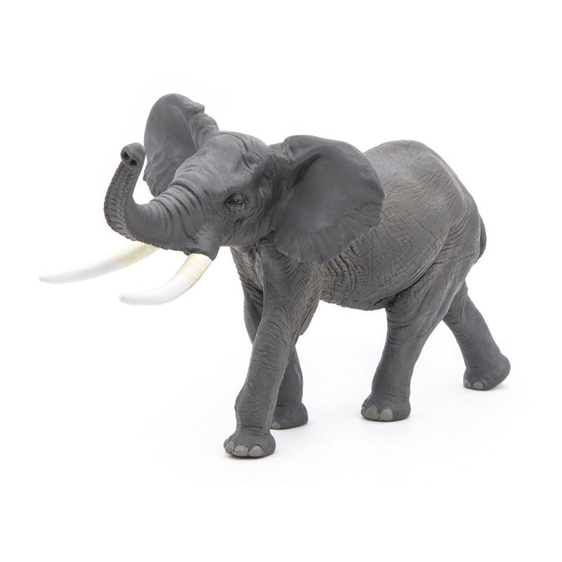 PAPO Wild Animal Kingdom Elephant Toy Figure, Three Years or Above, Grey