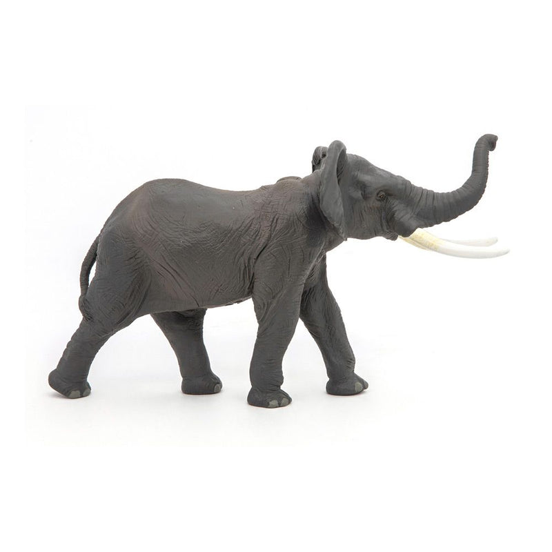 PAPO Wild Animal Kingdom Elephant Toy Figure, Three Years or Above, Grey