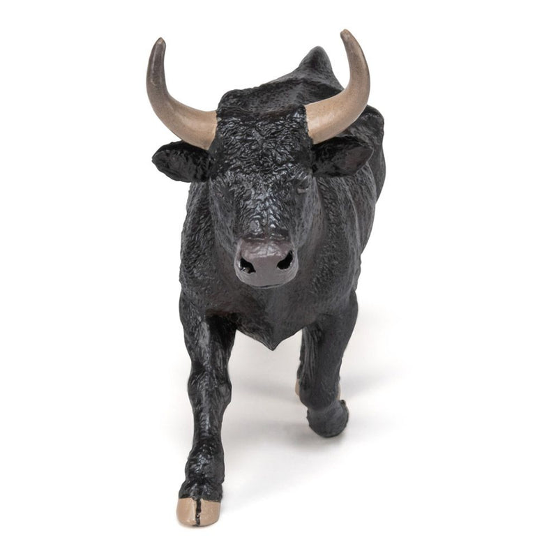 PAPO Farmyard Friends Camargue Bull Toy Figure, Three Years or Above, Black