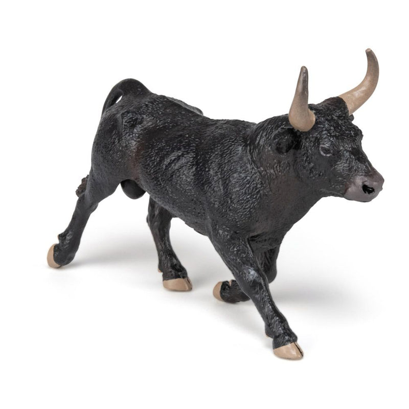 PAPO Farmyard Friends Camargue Bull Toy Figure, Three Years or Above, Black