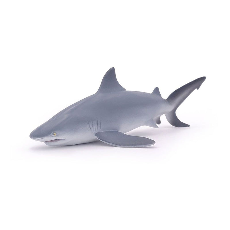 PAPO Marine Life Bull Shark Toy Figure, Three Years or Above, Grey