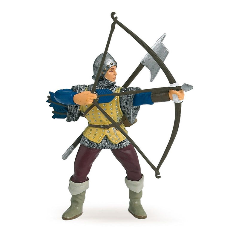 PAPO Fantasy World Blue Bowman Toy Figure, 3 Years or Above, Multi-colour