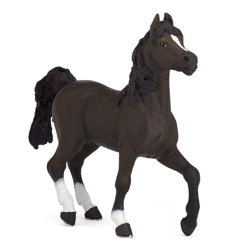 PAPO Horses and Ponies Arabian Horse Toy Figure, 3 Years or Above, Brown