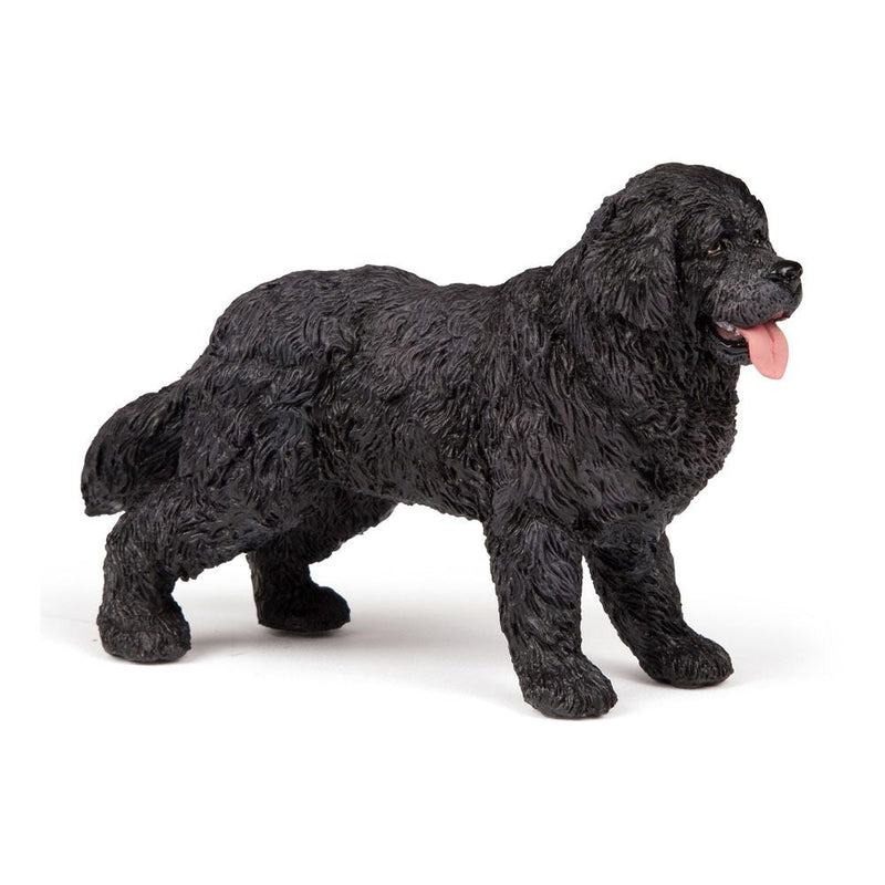 PAPO Dog and Cat Companions Newfoundland Toy Figure, 3 Years or Above, Black