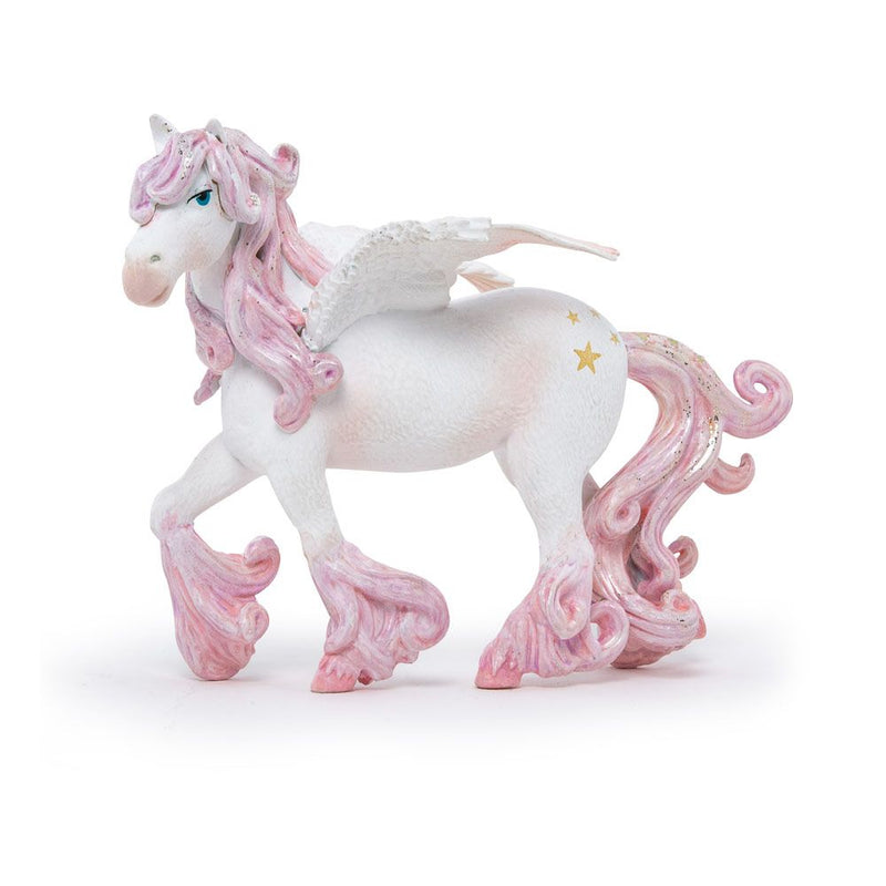 PAPO The Enchanted World Enchanted Pegasus Toy Figure, 3 Years or Above, Pink/White