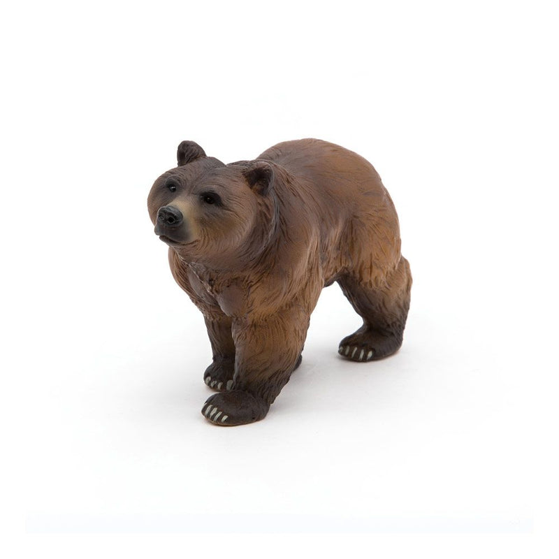 PAPO Wild Animal Kingdom Pyrenees Bear Toy Figure, 3 Years or Above, Brown