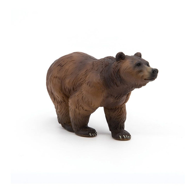 PAPO Wild Animal Kingdom Pyrenees Bear Toy Figure, 3 Years or Above, Brown