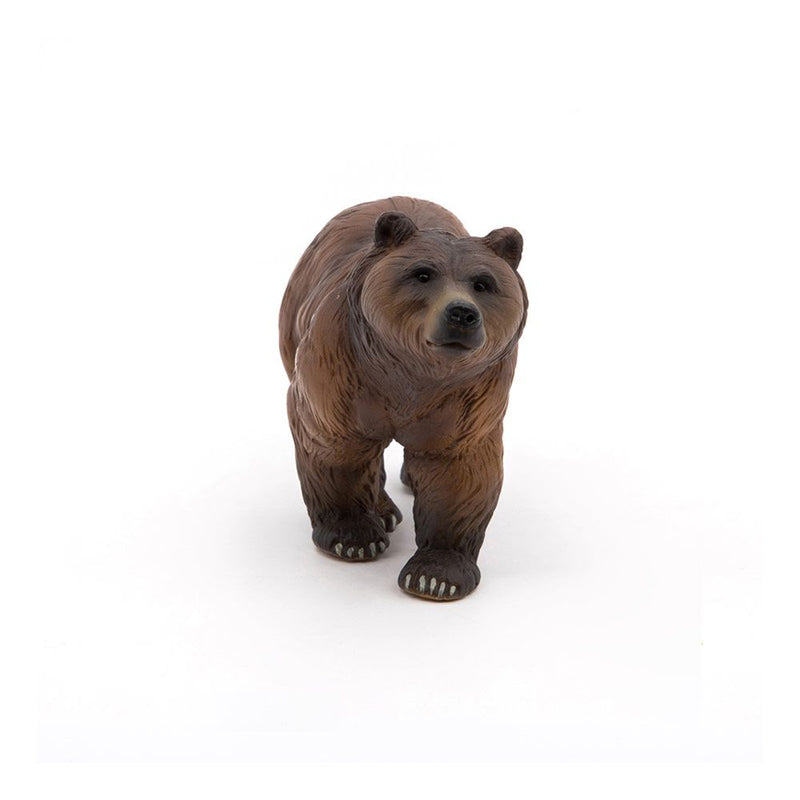 PAPO Wild Animal Kingdom Pyrenees Bear Toy Figure, 3 Years or Above, Brown