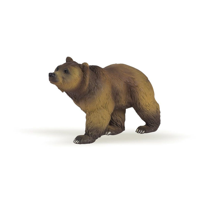 PAPO Wild Animal Kingdom Pyrenees Bear Toy Figure, 3 Years or Above, Brown