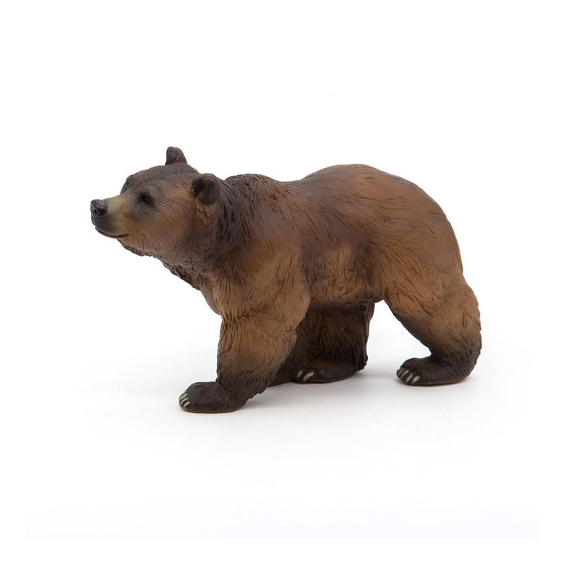 PAPO Wild Animal Kingdom Pyrenees Bear Toy Figure, 3 Years or Above, Brown