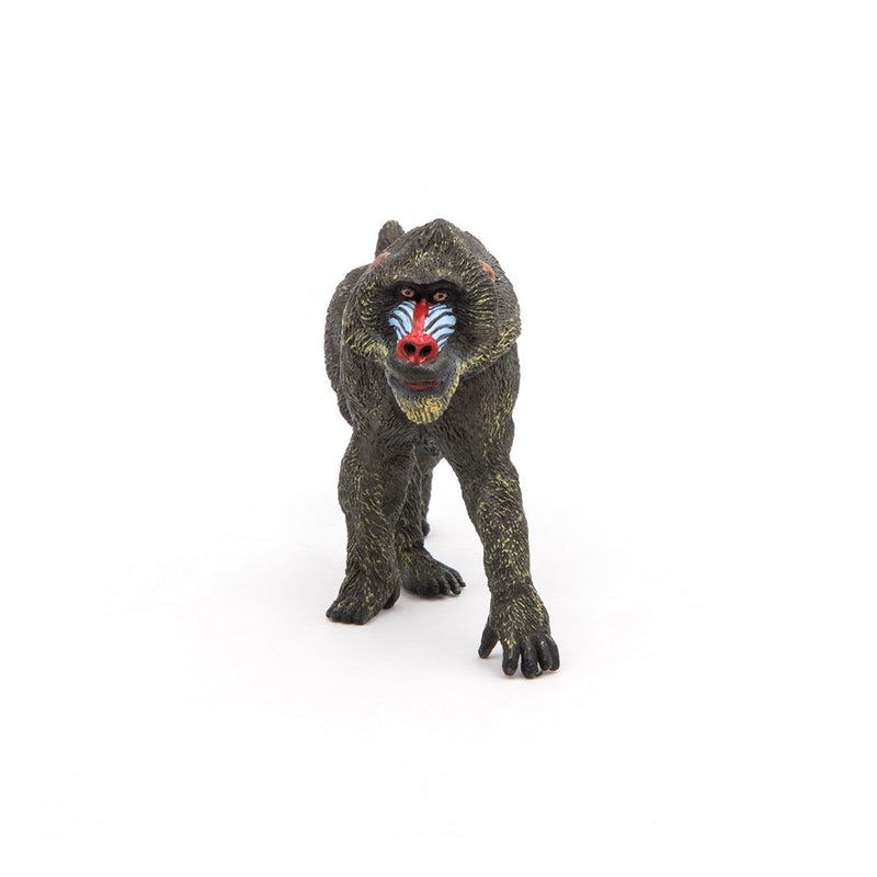 PAPO Wild Animal Kingdom Mandrill Toy Figure, 3 Years or Above, Multi-colour