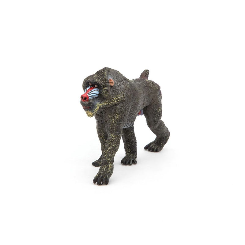PAPO Wild Animal Kingdom Mandrill Toy Figure, 3 Years or Above, Multi-colour