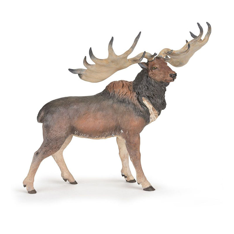 PAPO Dinosaurs Megaloceros Toy Figure, 3 Years or Above, Brown