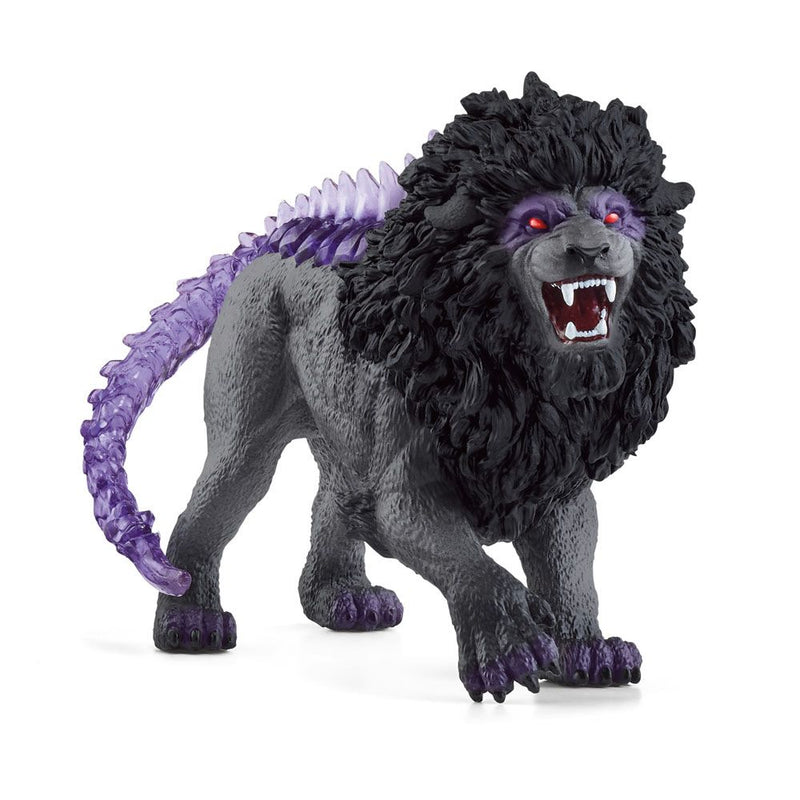 SCHLEICH Eldrador Creatures Shadow Lion Toy Figure, 7 to 12 Years, Multi-colour