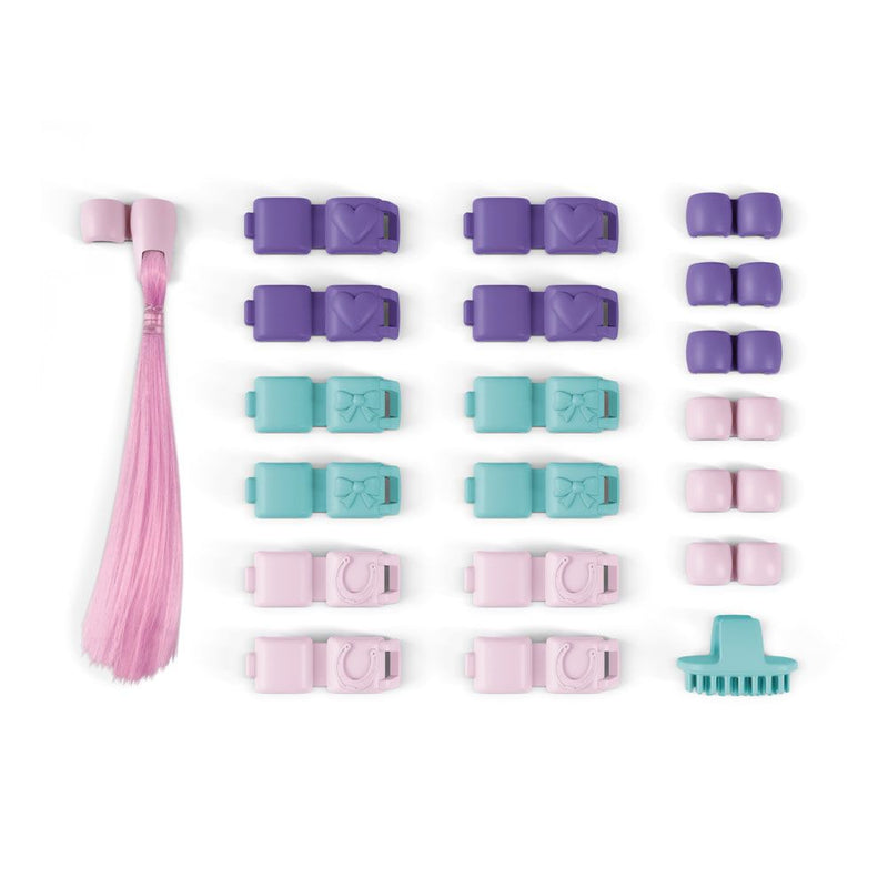 SCHLEICH Horse Club Sofia's Beauties Horse Hair Toy Accessory Set, 4 Years and Above, Multi-colour