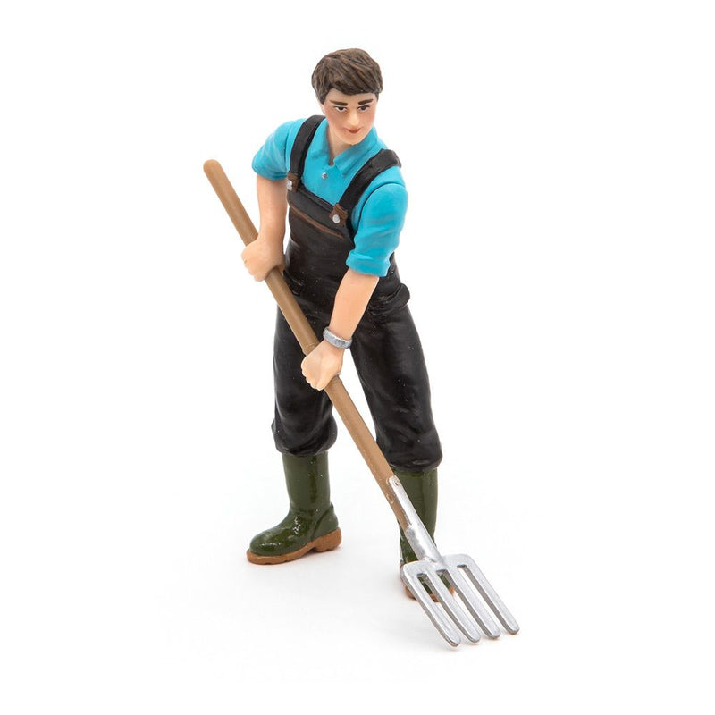PAPO Farmyard Friends Gardener Toy Figure, 3 Years or Above, Multi-colour