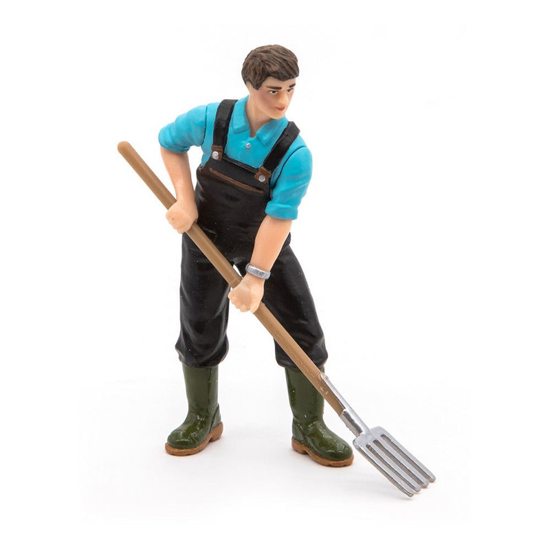 PAPO Farmyard Friends Gardener Toy Figure, 3 Years or Above, Multi-colour
