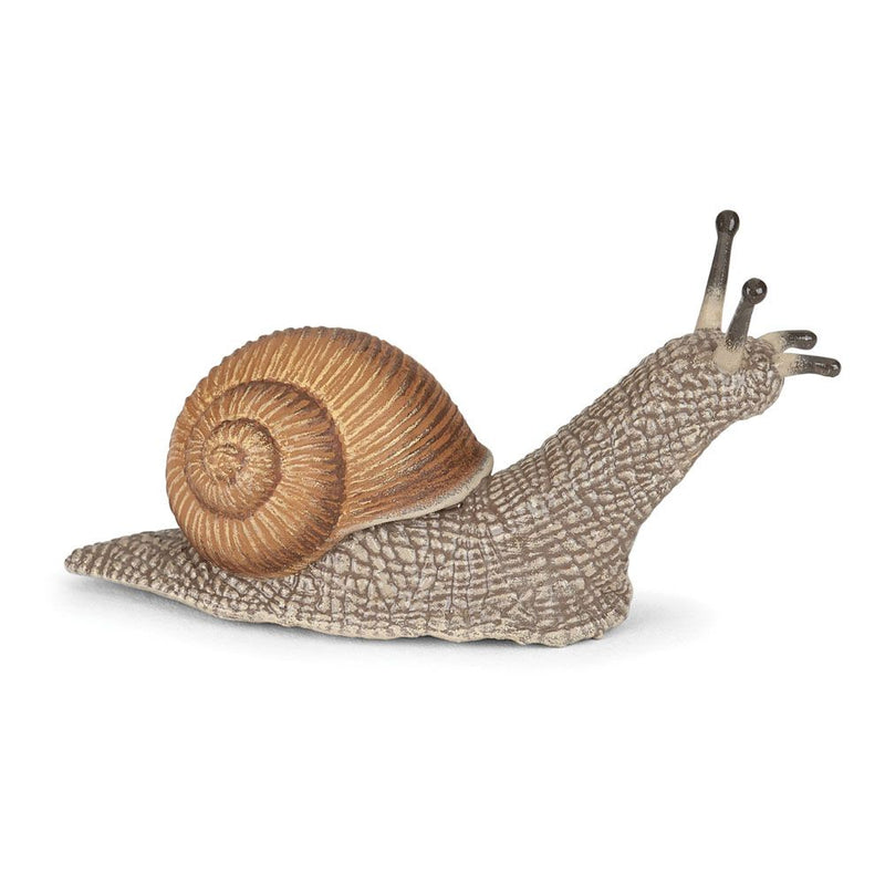 PAPO Wild Animal Kingdom Snail Toy Figure, 3 Years or Above, Grey