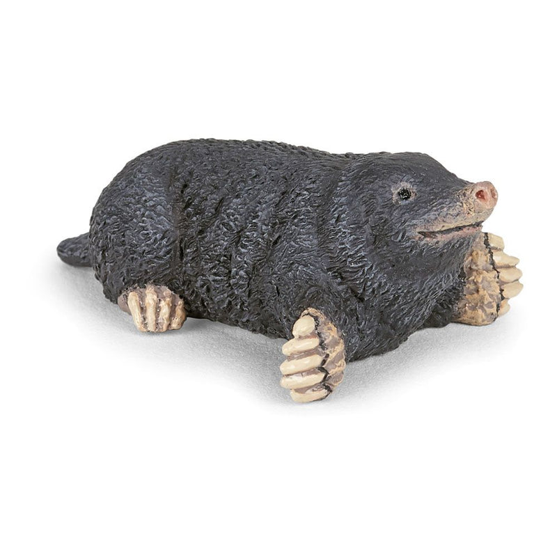 PAPO Wild Animal Kingdom Mole Toy Figure, 3 Years or Above, Grey
