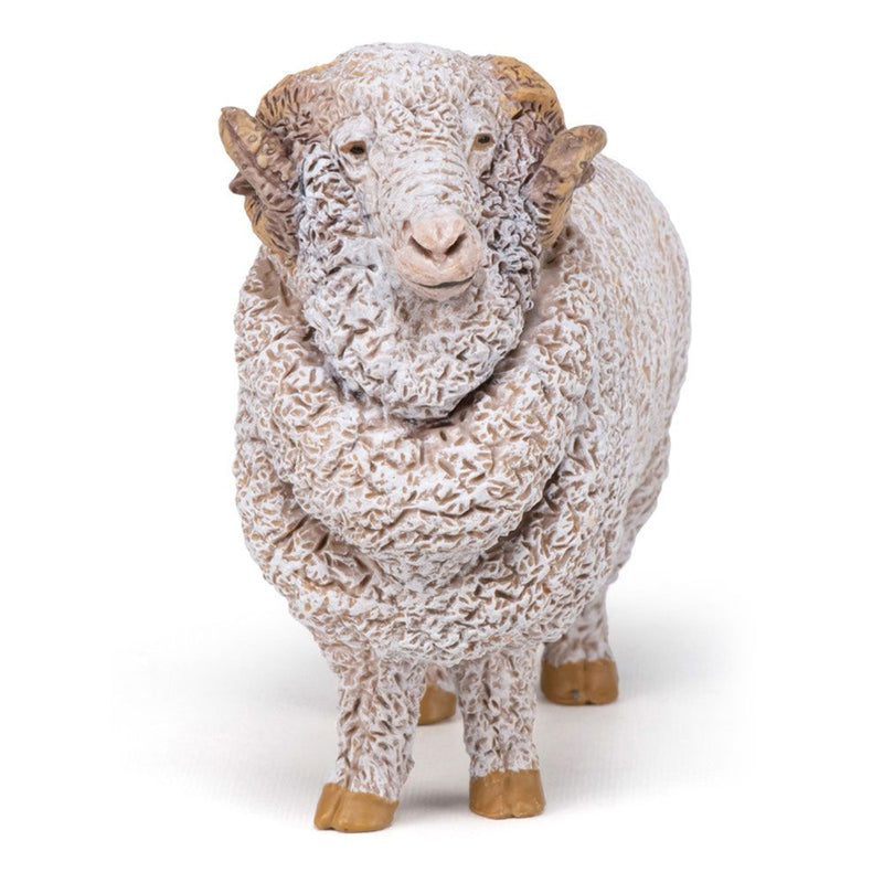 PAPO Farmyard Friends Merinos Sheep Toy Figure, 3 Years or Above, White