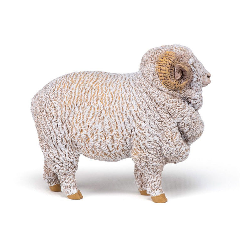 PAPO Farmyard Friends Merinos Sheep Toy Figure, 3 Years or Above, White