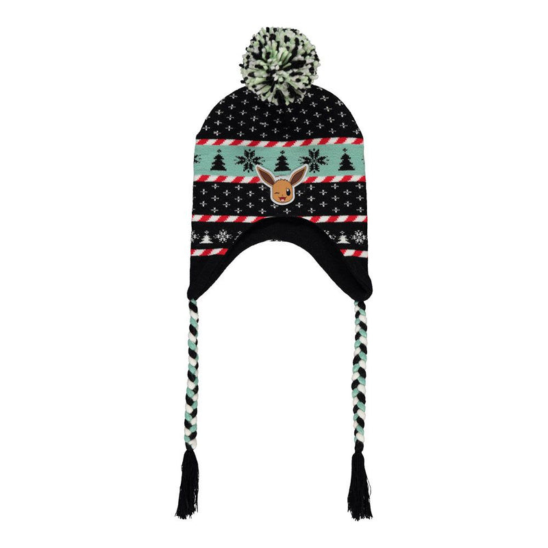 POKEMON Eevee Christmas Sherpa Beanie