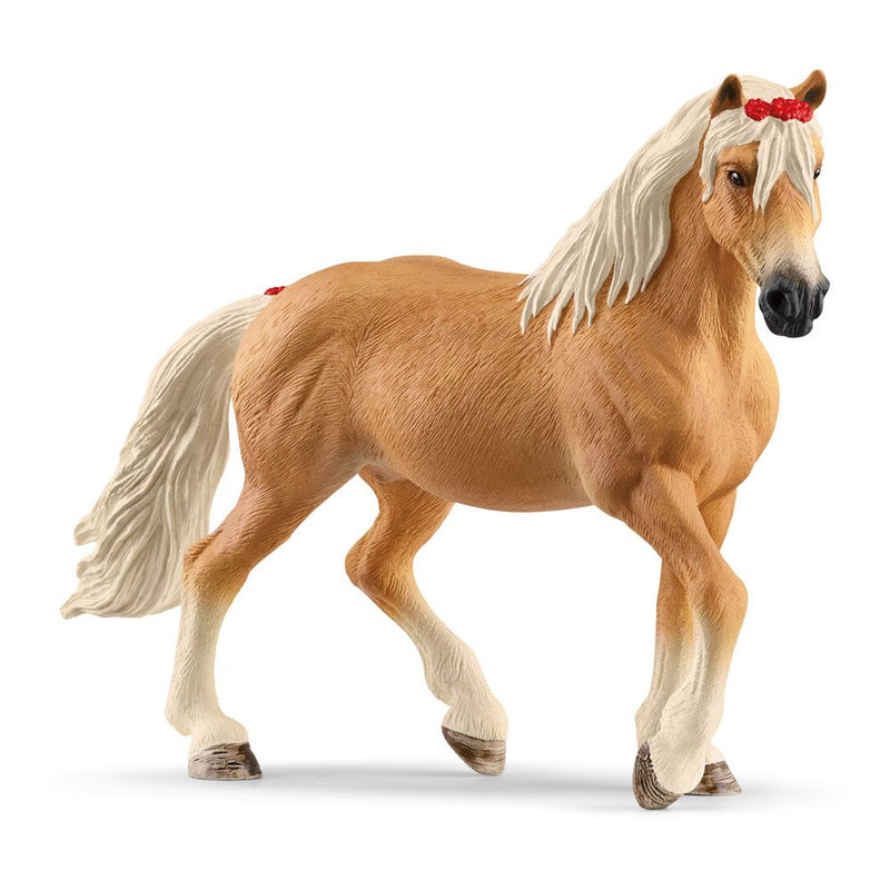 SCHLEICH Horse Club Haflinger Mare Toy Figure, 5 to 12 Years, Tan